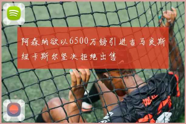 阿森纳欲以6500万镑引进吉马良斯纽卡斯尔坚决拒绝出售